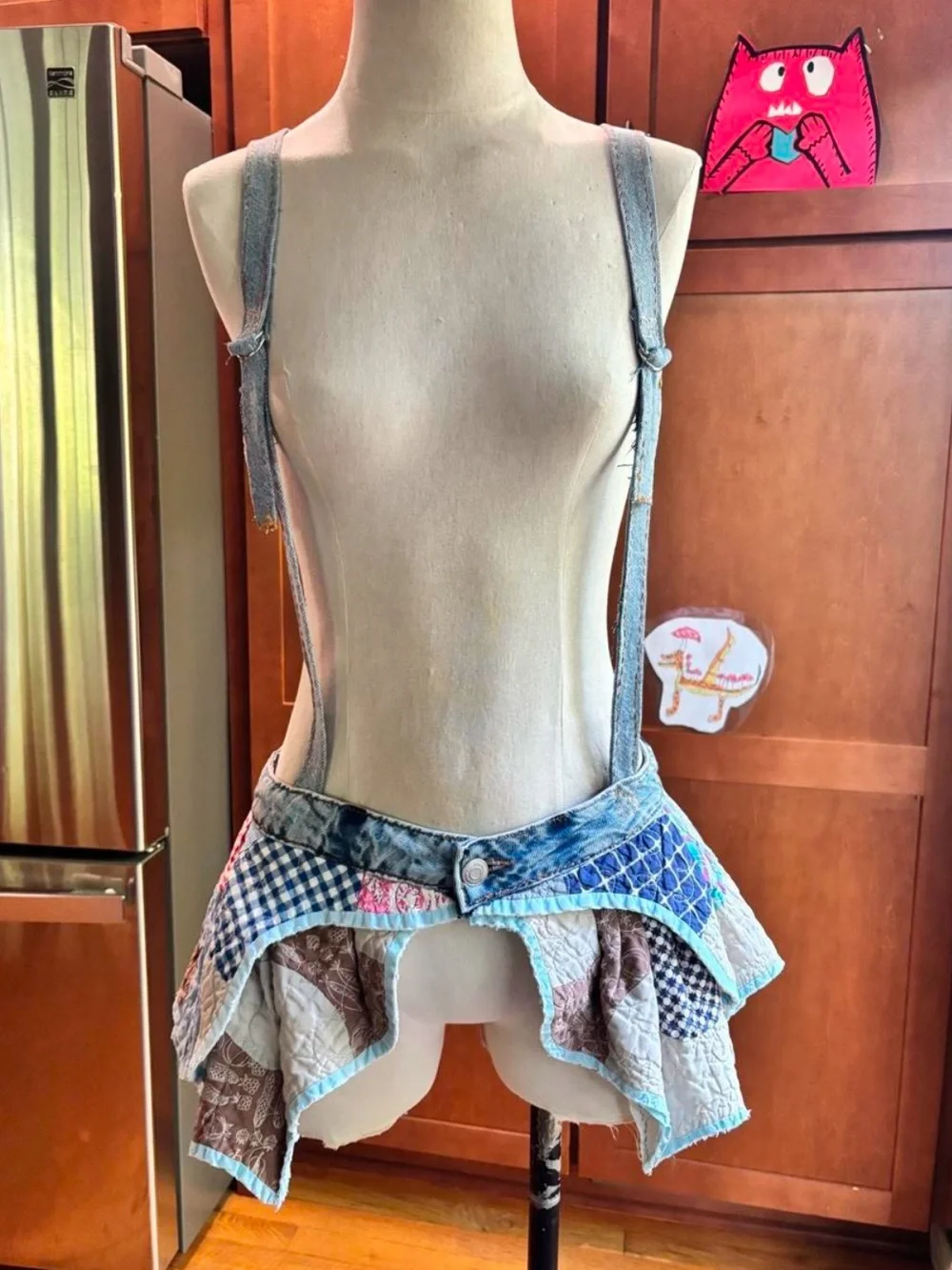 Handmade quilt belt bag